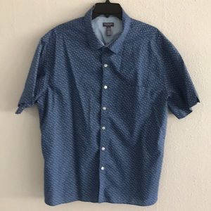 Van Heusen Never Tuck Floral Shirt